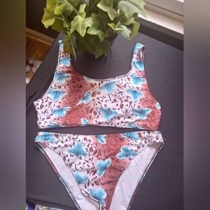 Insect print swimsuit
